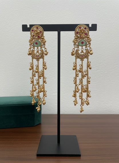 Traditional Kashmiri earrings