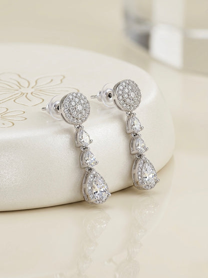 Timeless diamond bridal jewellery set