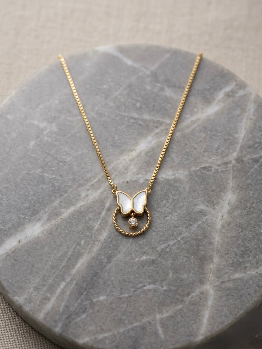 Elegant Butterfly Pendant