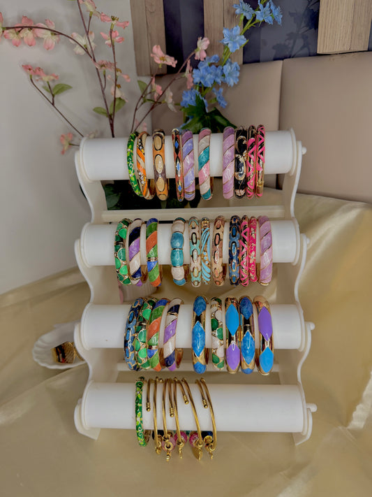 Trending Enamel Bangles Pick Any For Rs 350 Each