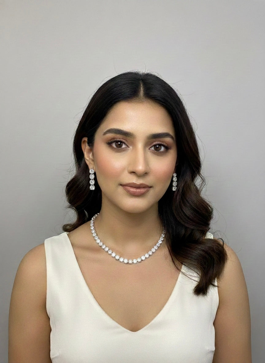 Solitare Statement Necklace