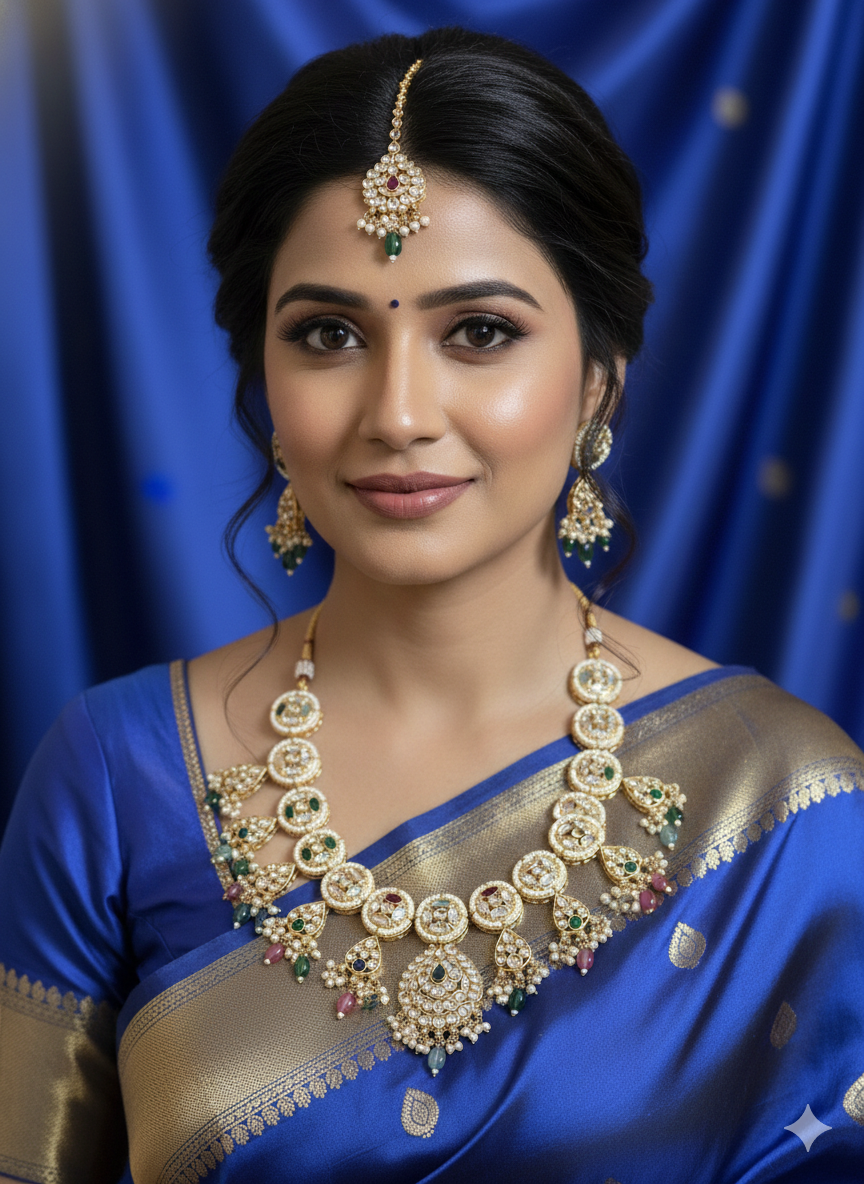 Royal Kundan Multicolour Necklace
