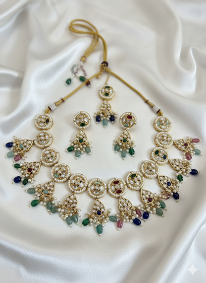 Royal Kundan Multicolour Necklace
