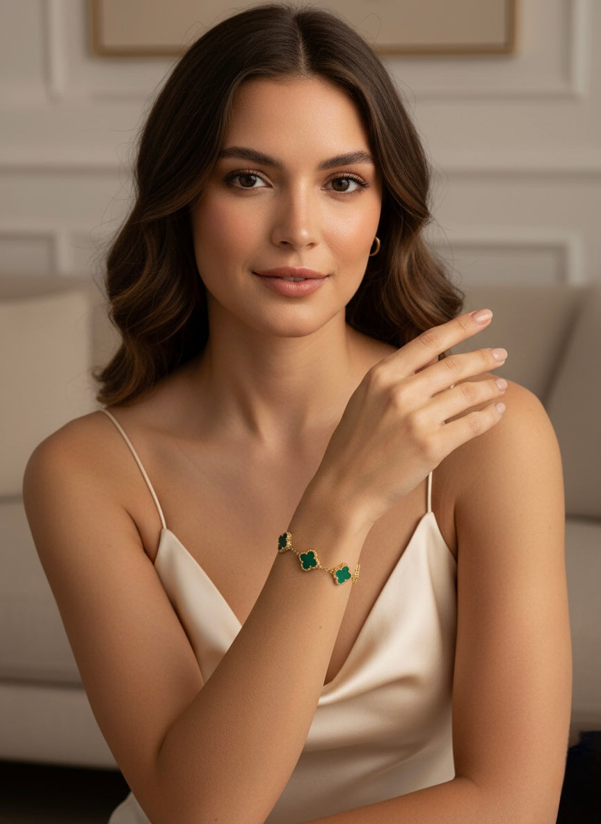 Green Clover Bracelet